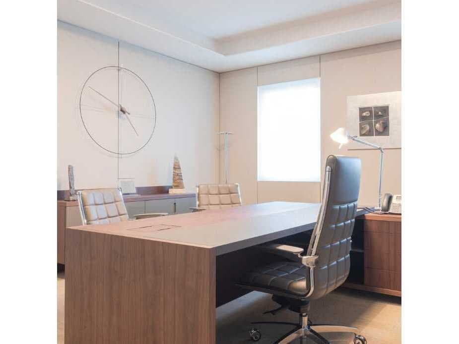 Nomon Bilbao Black Walnut Wall Clock