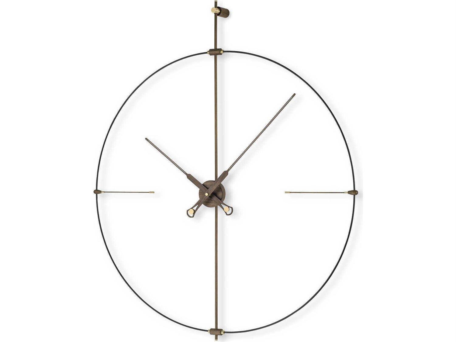 Nomon Bilbao Premium Black Walnut Wall Clock