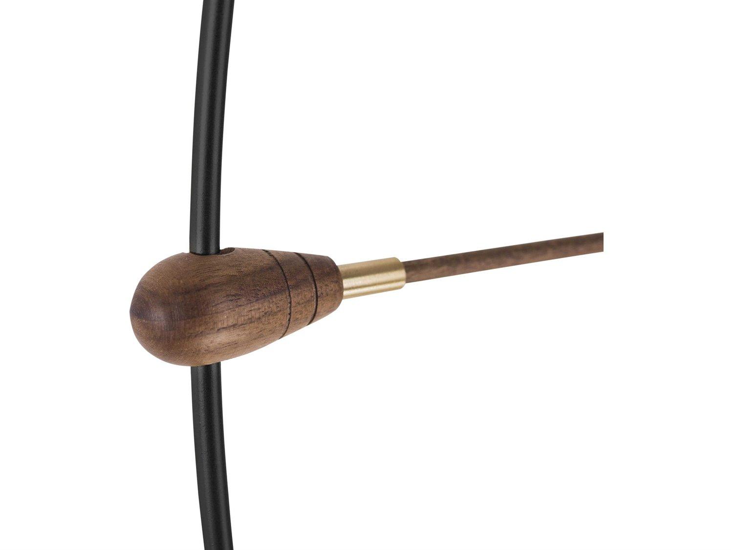 Nomon Bilbao Premium Black Walnut Wall Clock