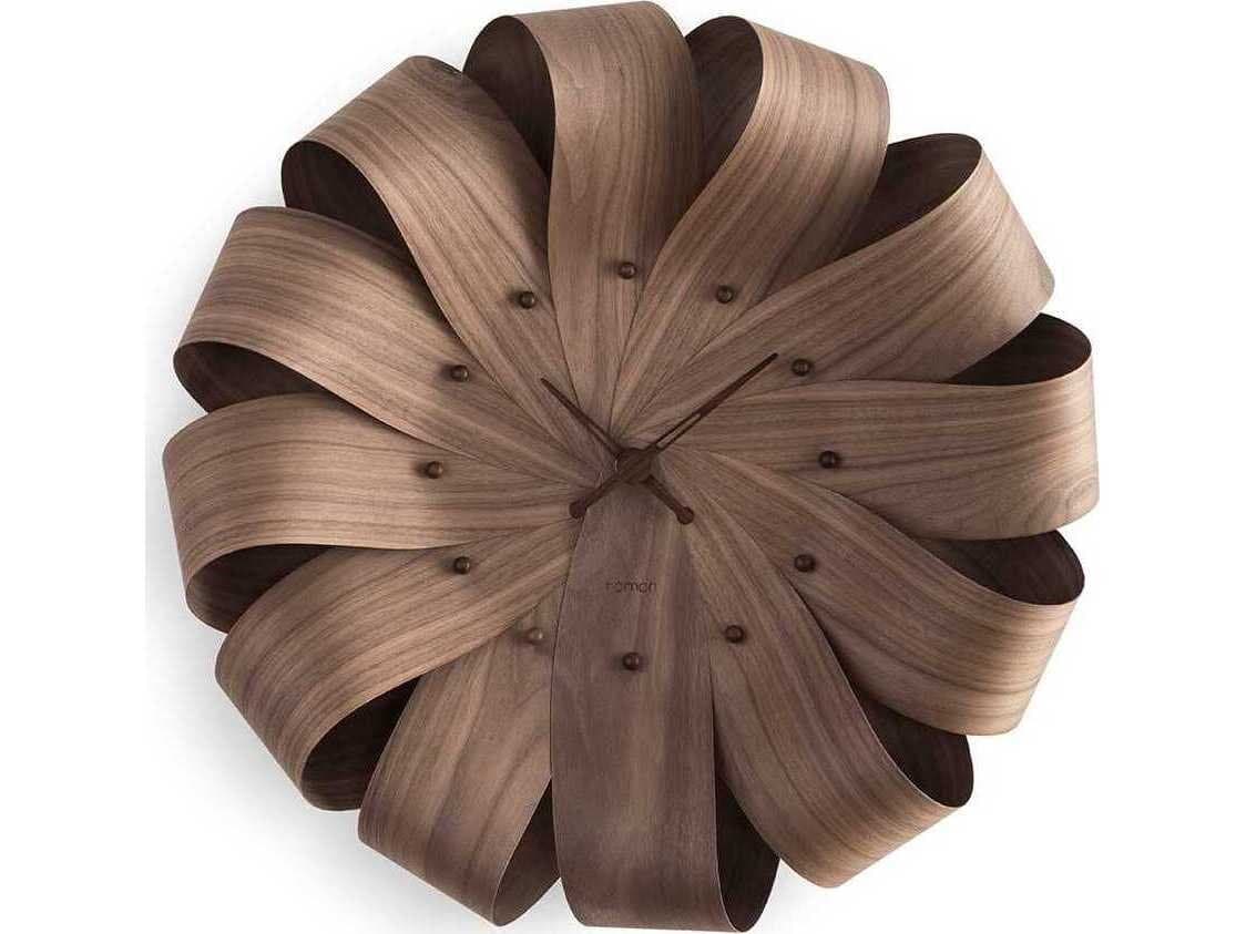 Nomon Brisa Walnut  Wall Clock