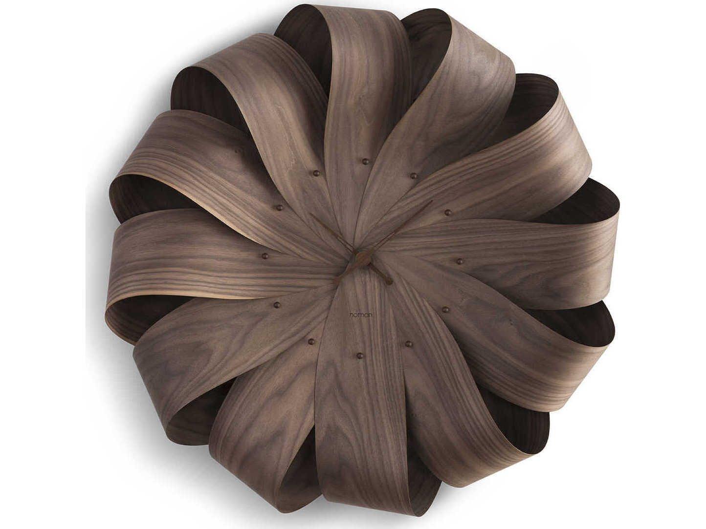 Nomon Brisa XL Walnut  Wall Clock