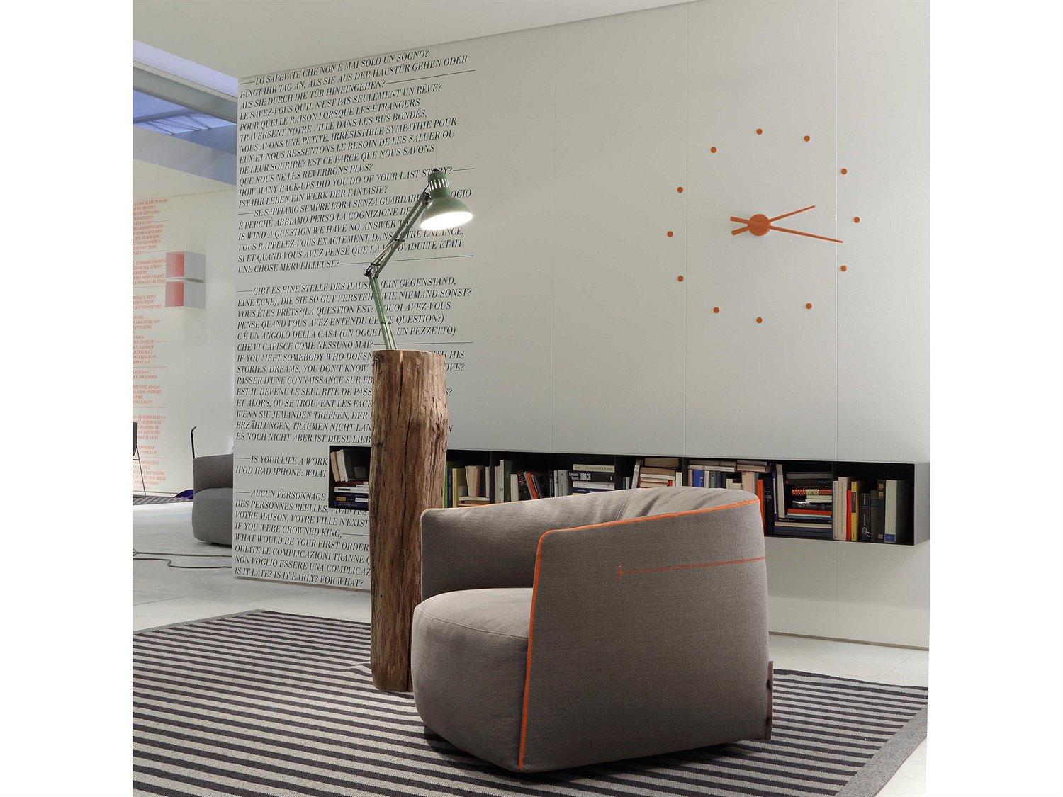 Nomon OJ Pumpkin Wall Clock