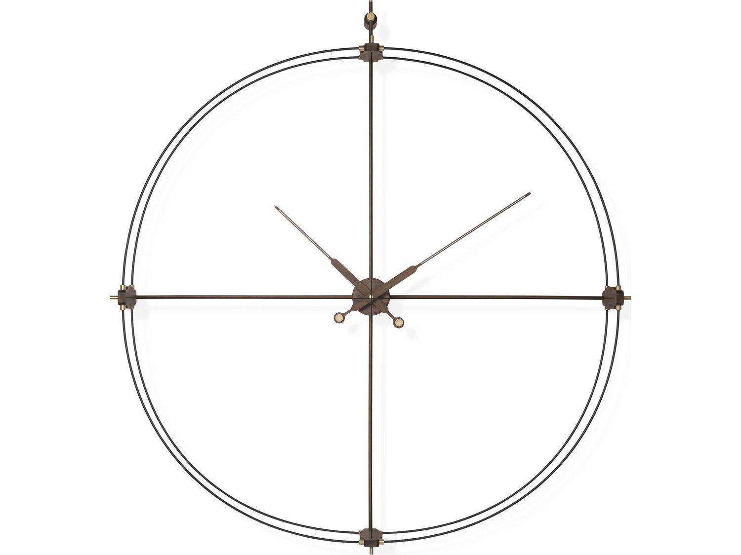Nomon Delmori Black Walnut Wall Clock