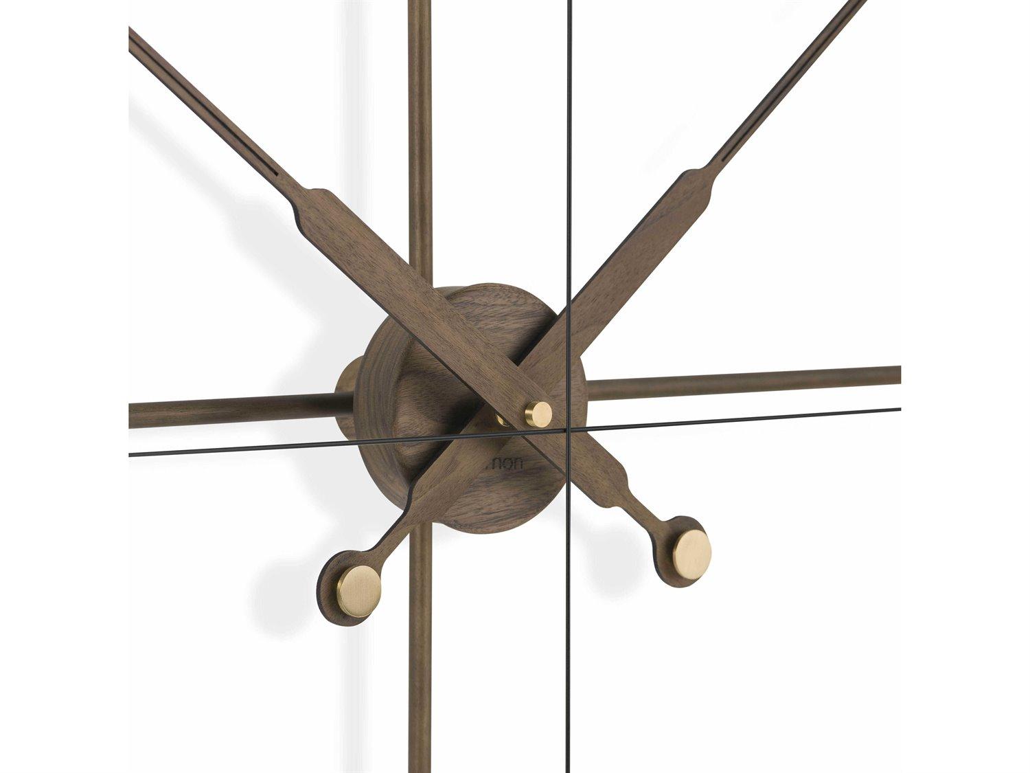 Nomon Delmori Black Walnut Wall Clock