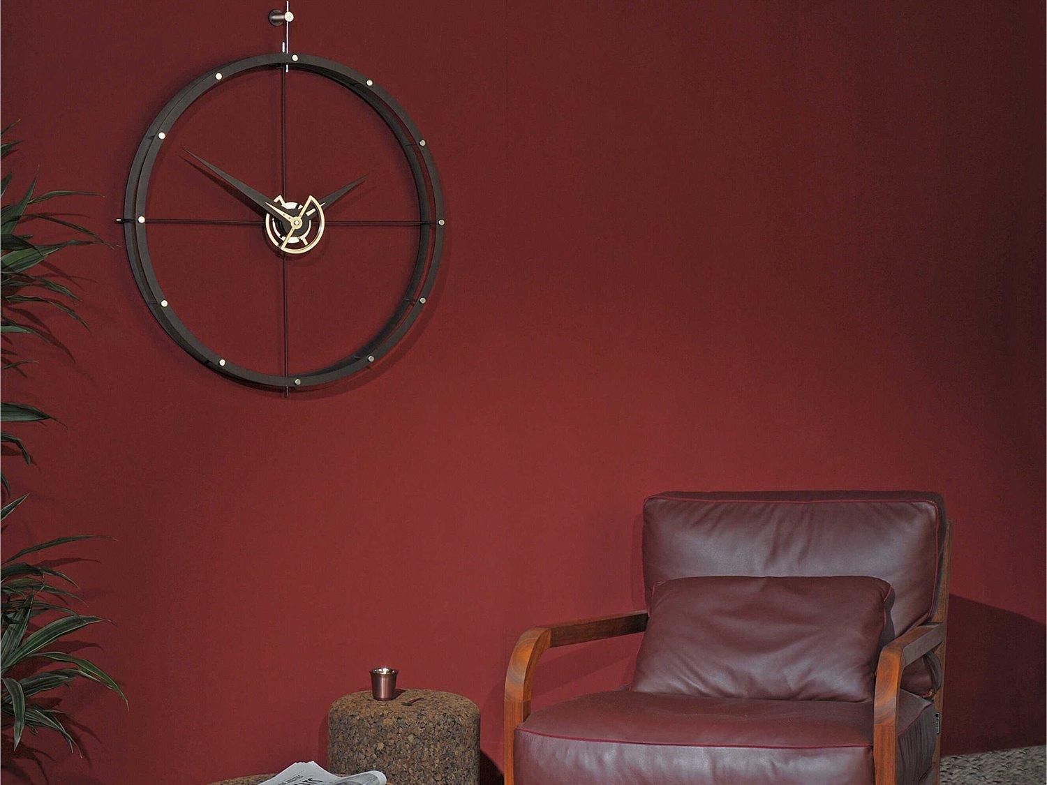 Nomon Doble Calabo Wood Wall Clock