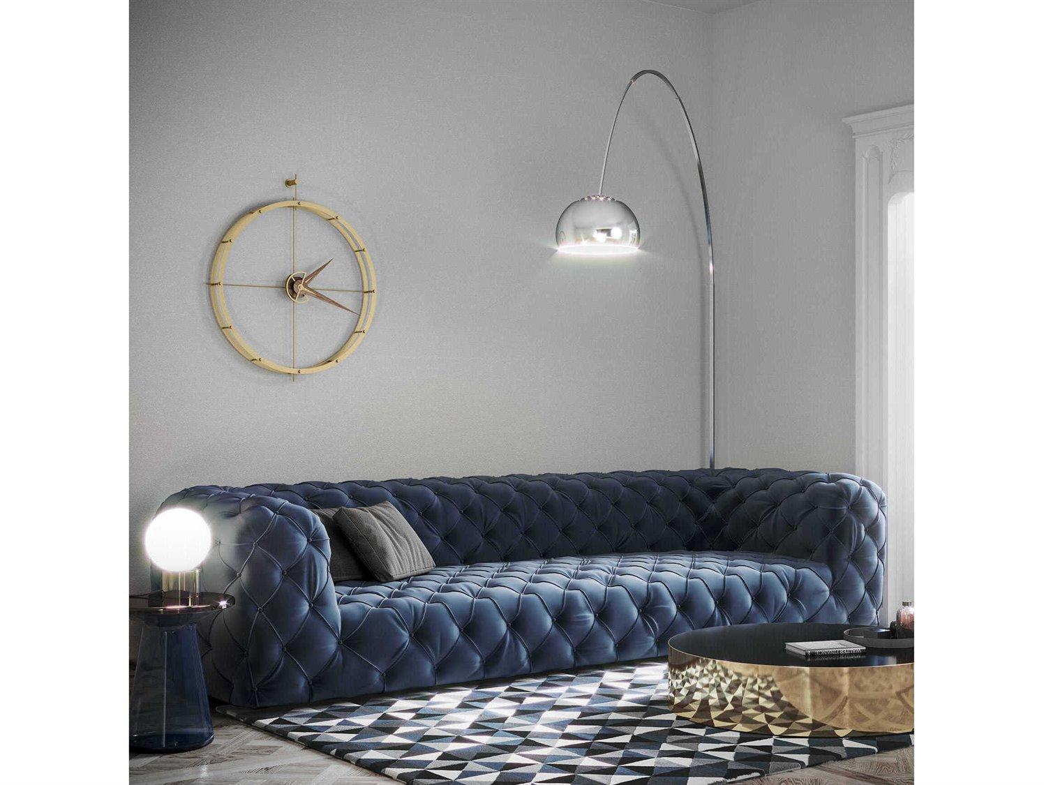 Nomon Doble Polished Brass Wall Clock