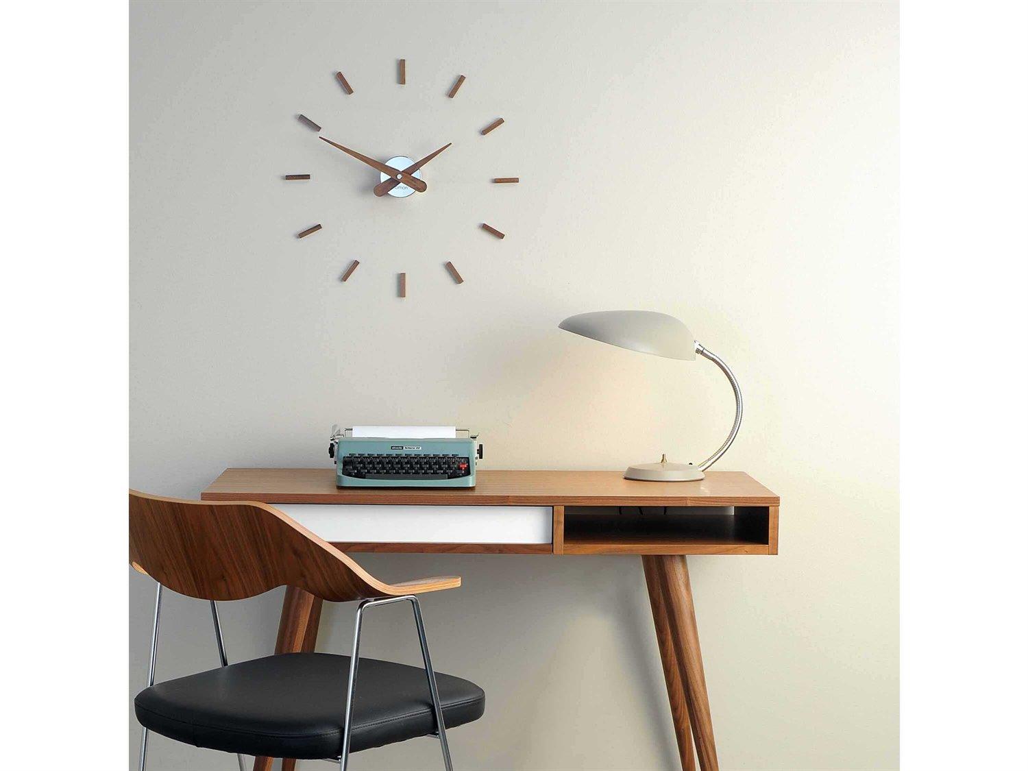 Nomon Sunset Walnut Wall Clock