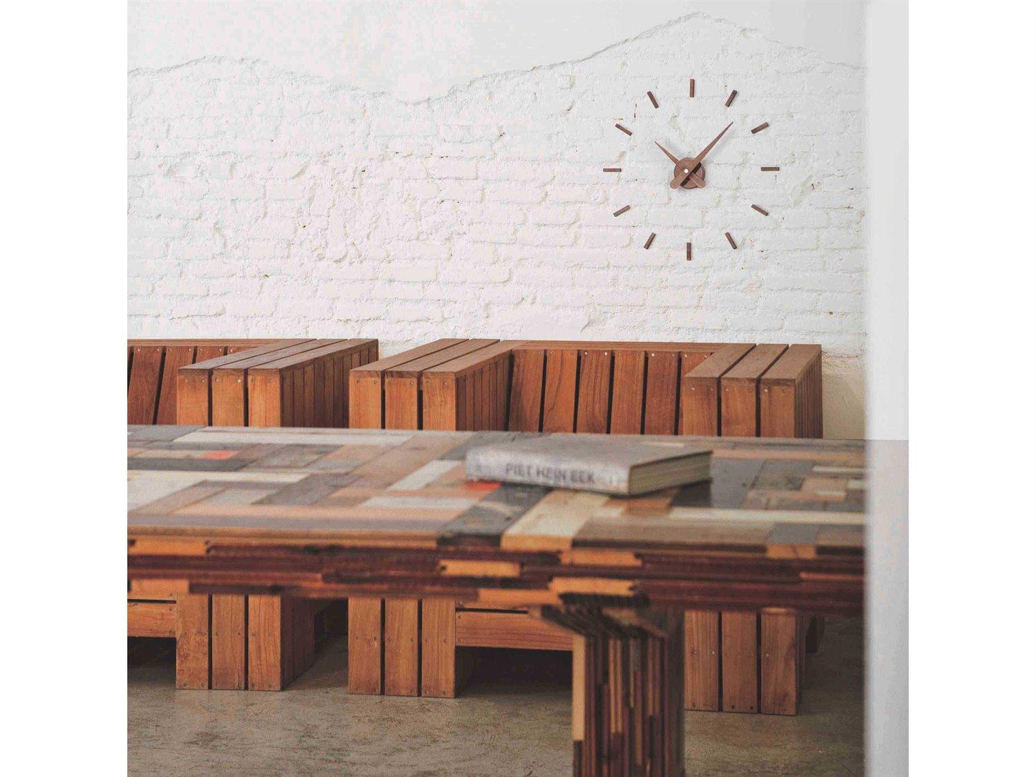 Nomon Sunset Walnut Wall Clock