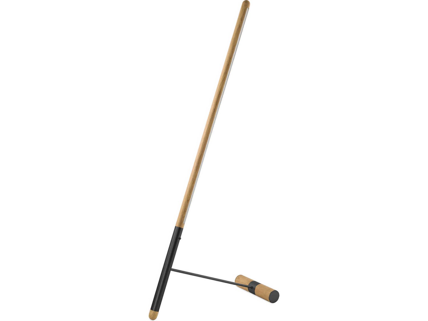 Nomon Linea Oak Graphite Wood Floor Lamp