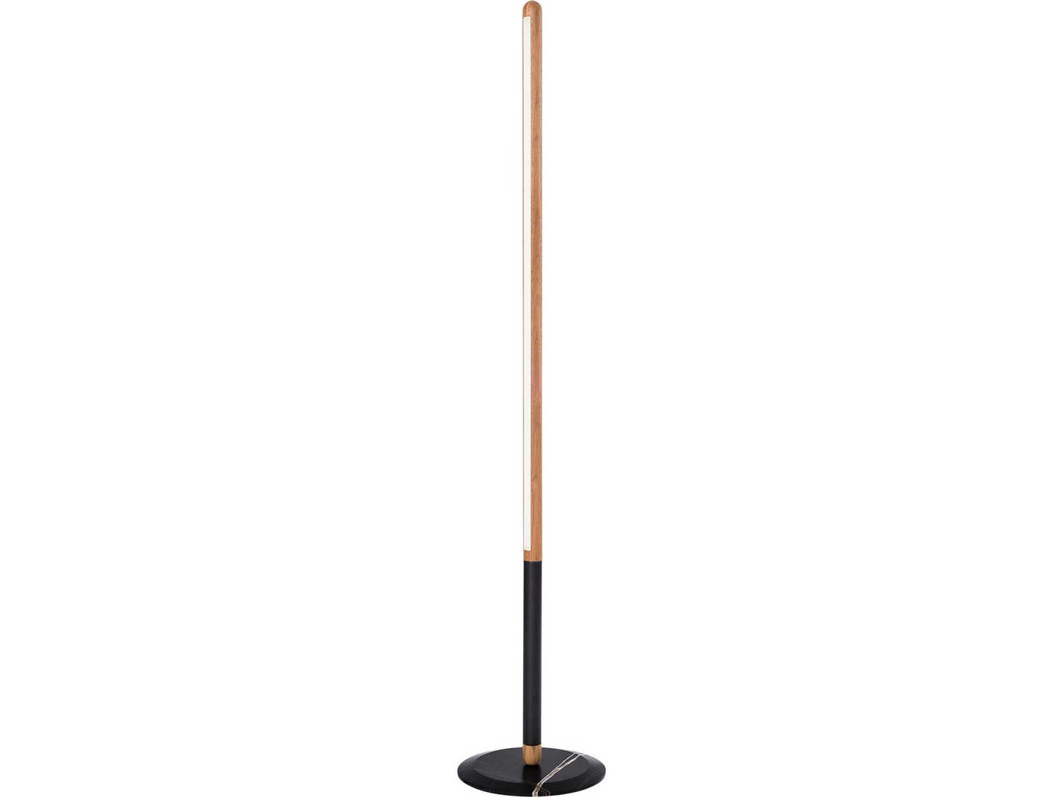 Nomon Linea Oak Graphite Wood Floor Lamp