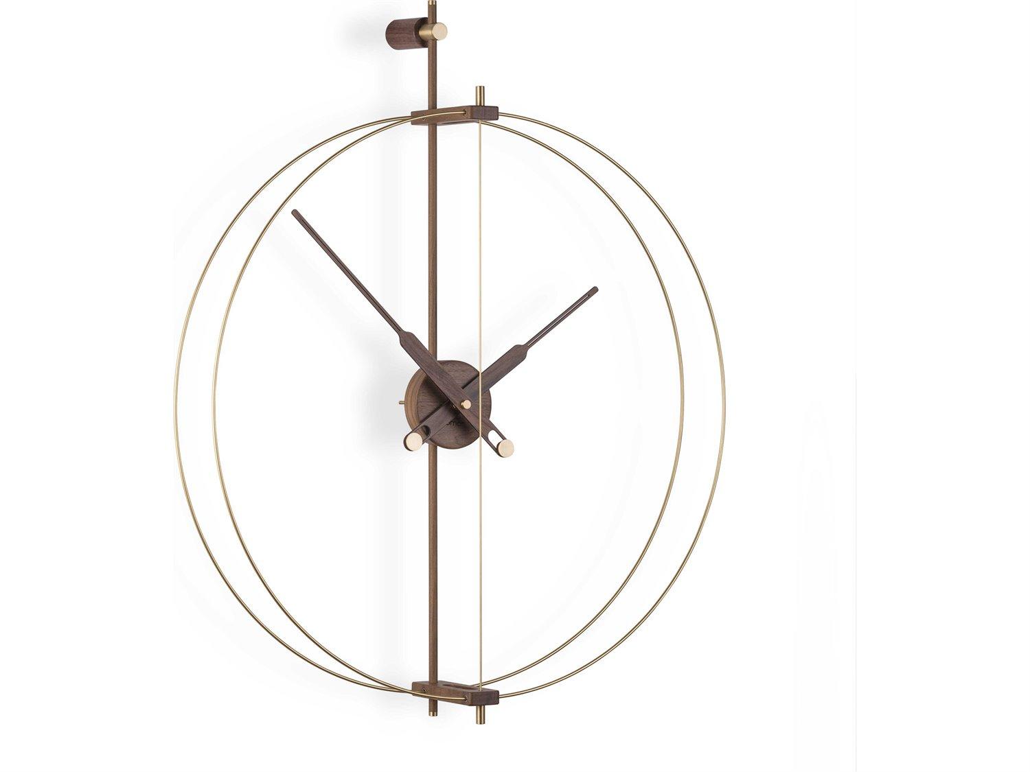 Nomon Mini Barcelona Brass Wall Clock