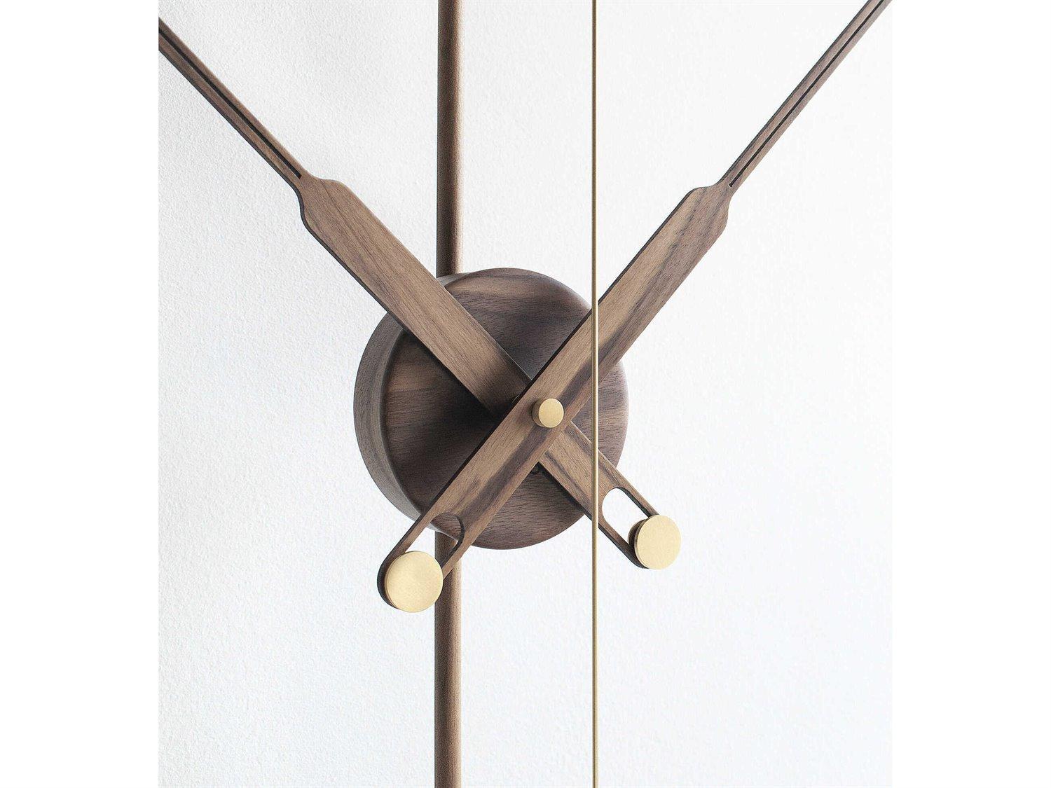 Nomon Mini Barcelona Brass Wall Clock