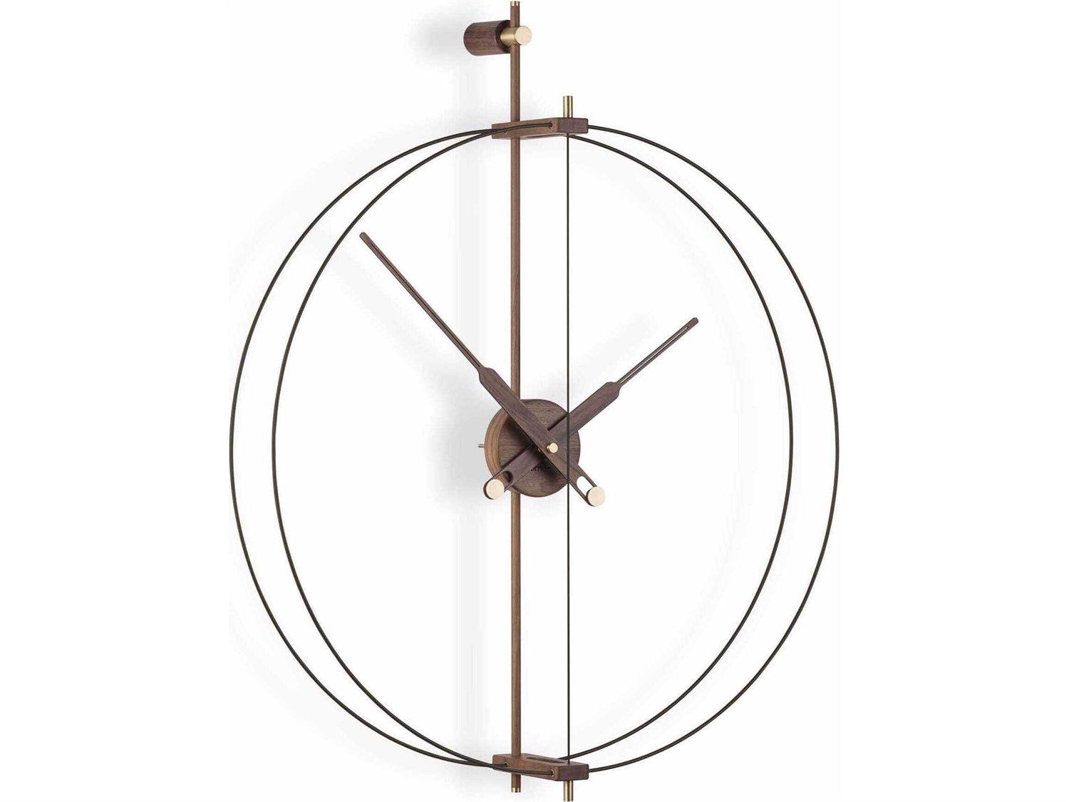 Nomon Mini Barcelona Black Walnut Wall Clock