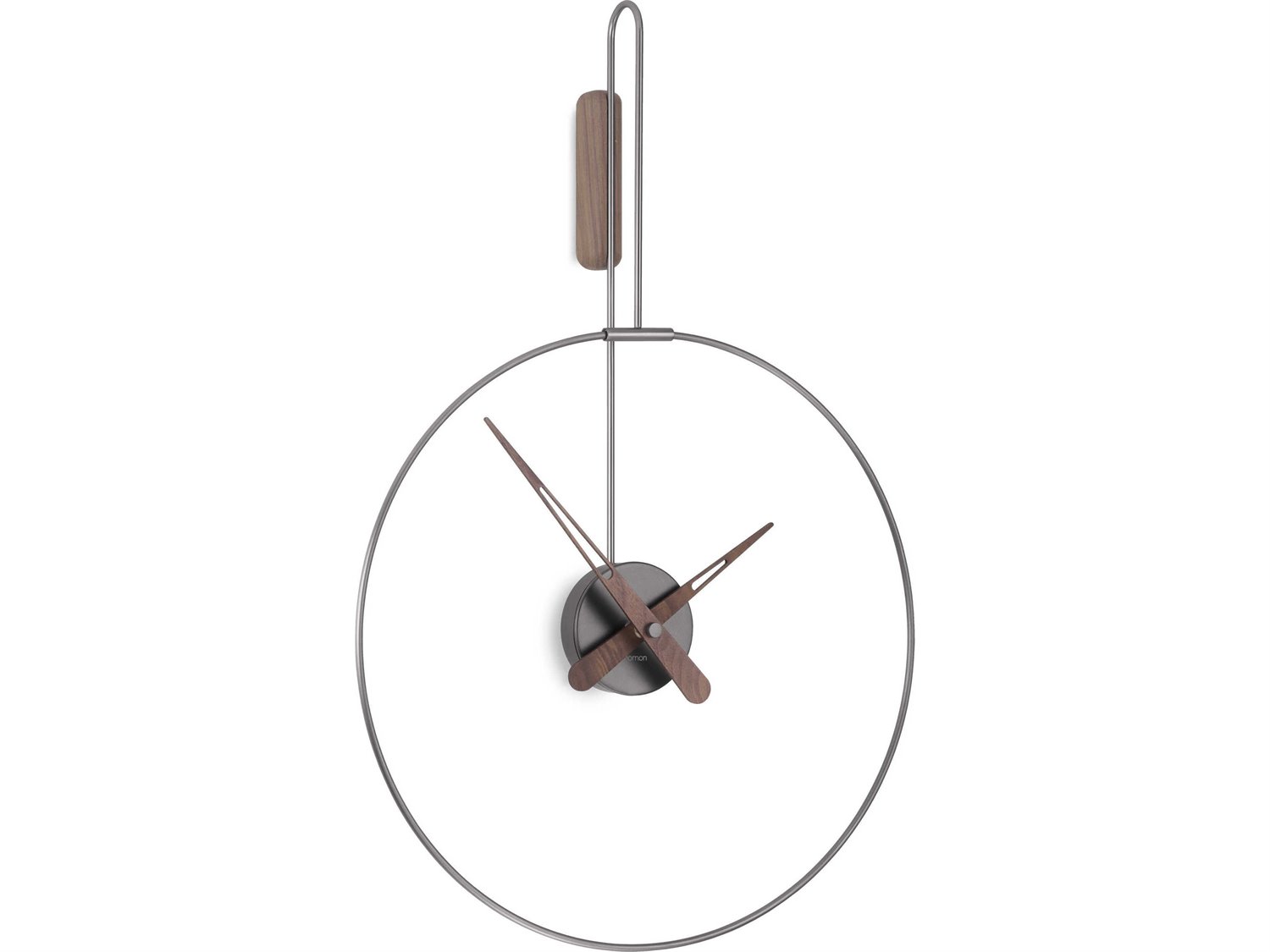 Nomon Micro Daro Graphite Wall Clock