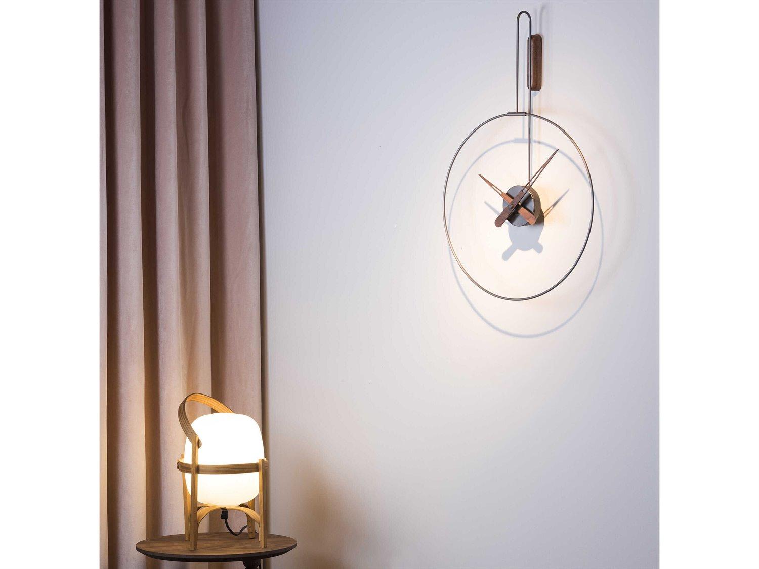 Nomon Micro Daro Graphite Wall Clock