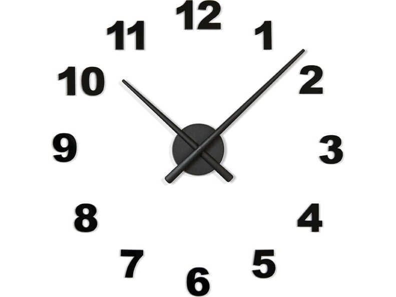Nomon OJ Mini Black Wall Clock