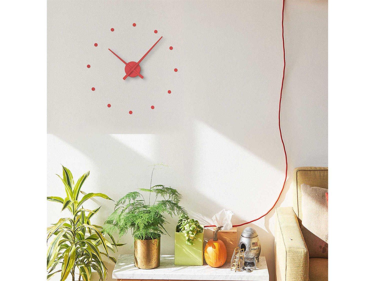 Nomon OJ Mini Red Wall Clock