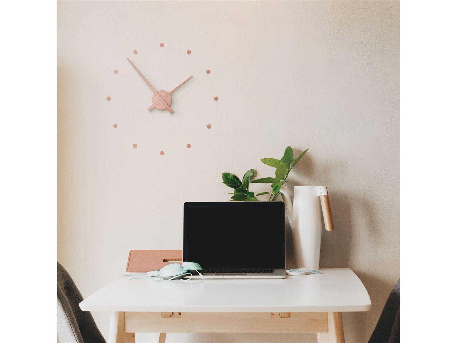 Nomon OJ Mini Pink Wall Clock