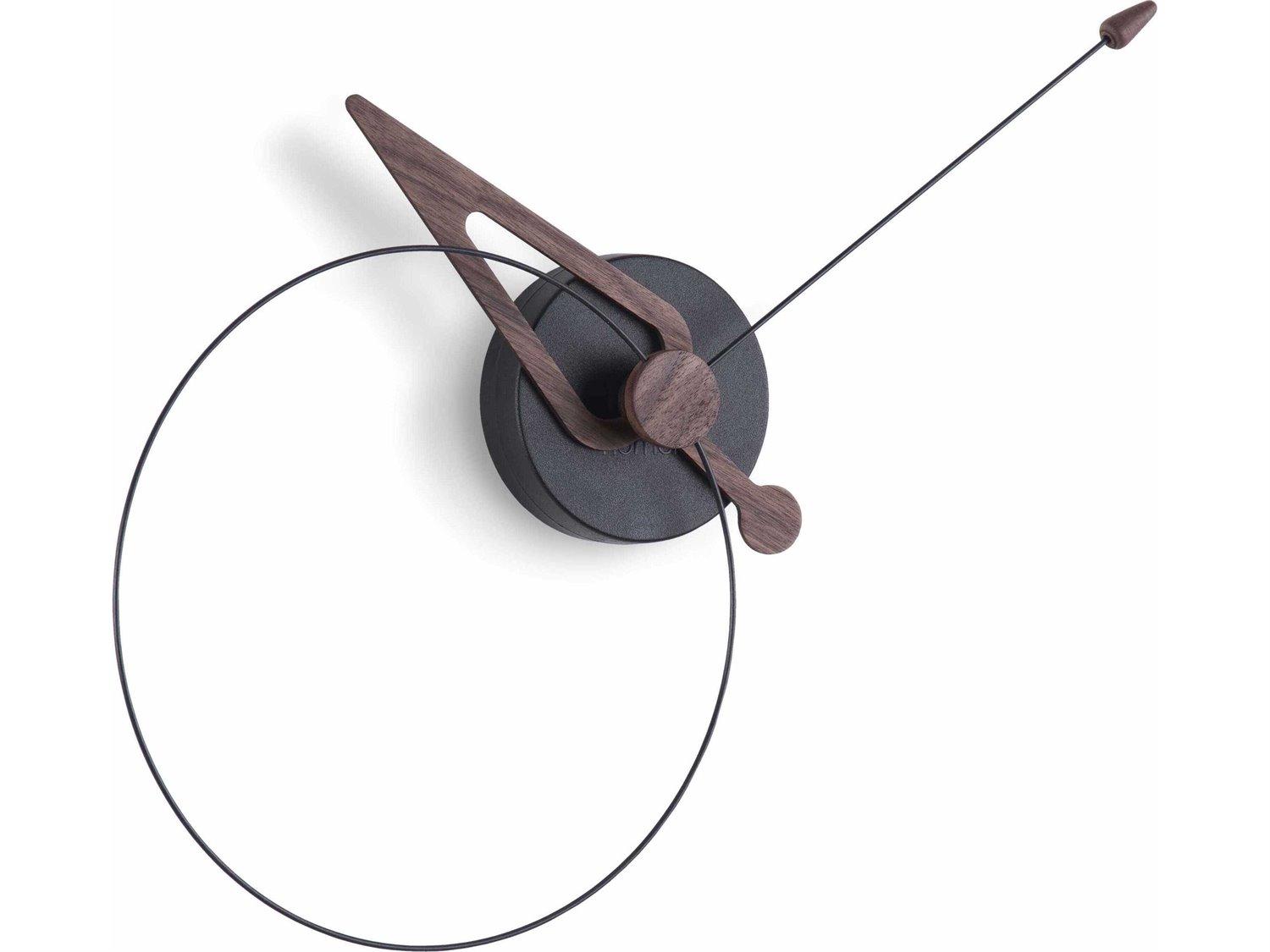 Nomon Pico Black Walnut Wall Clock