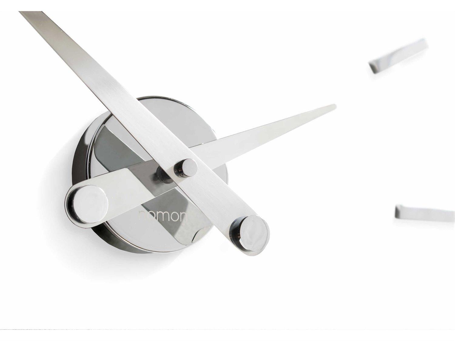 Nomon Puntos Chrome Steel Wall Clock
