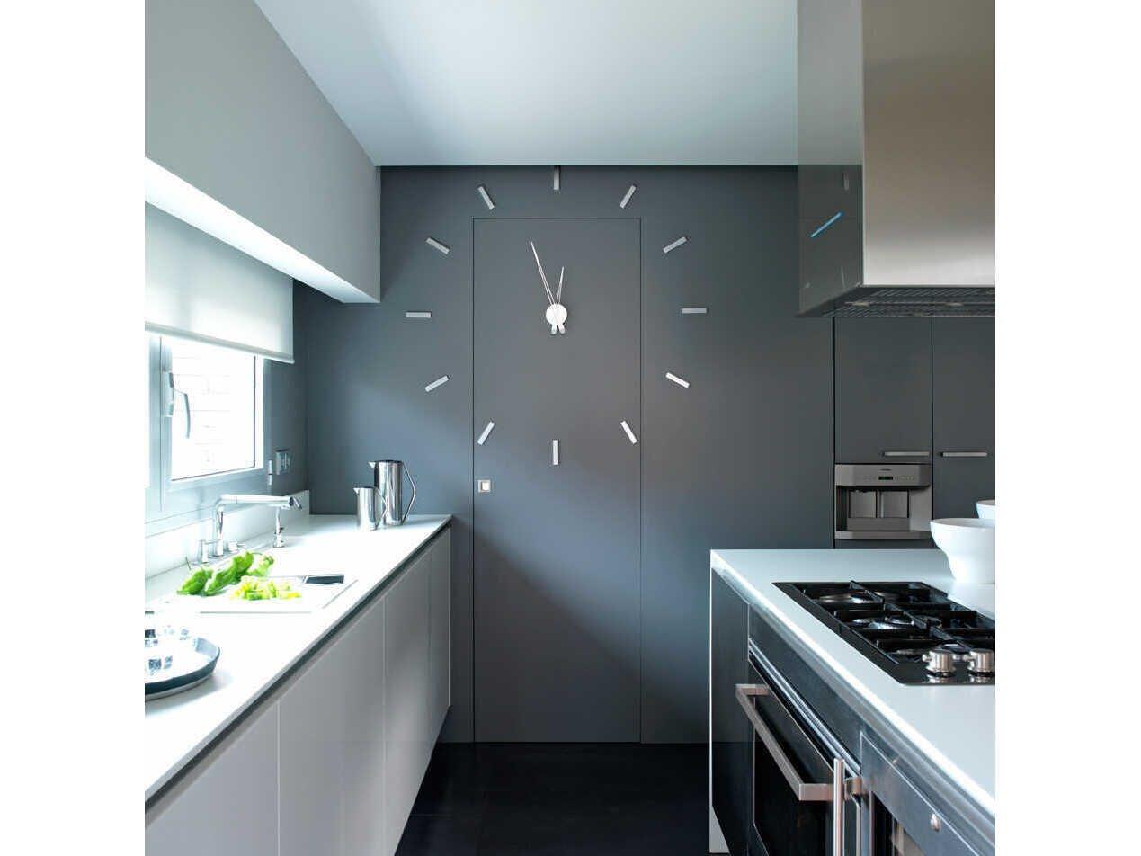 Nomon Tacon Chrome Wall Clock