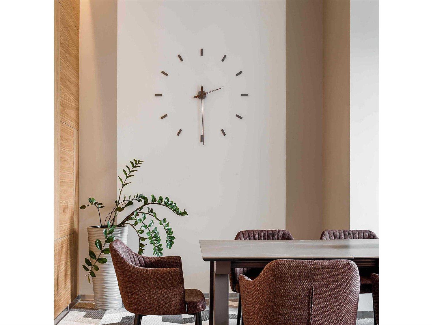Nomon Tacon Graphite Walnut Wall Clock