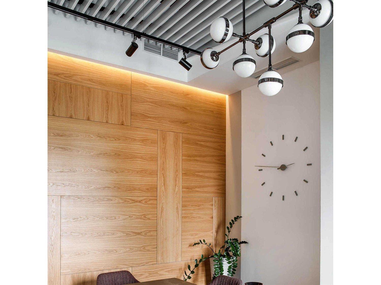 Nomon Tacon Graphite Walnut Wall Clock