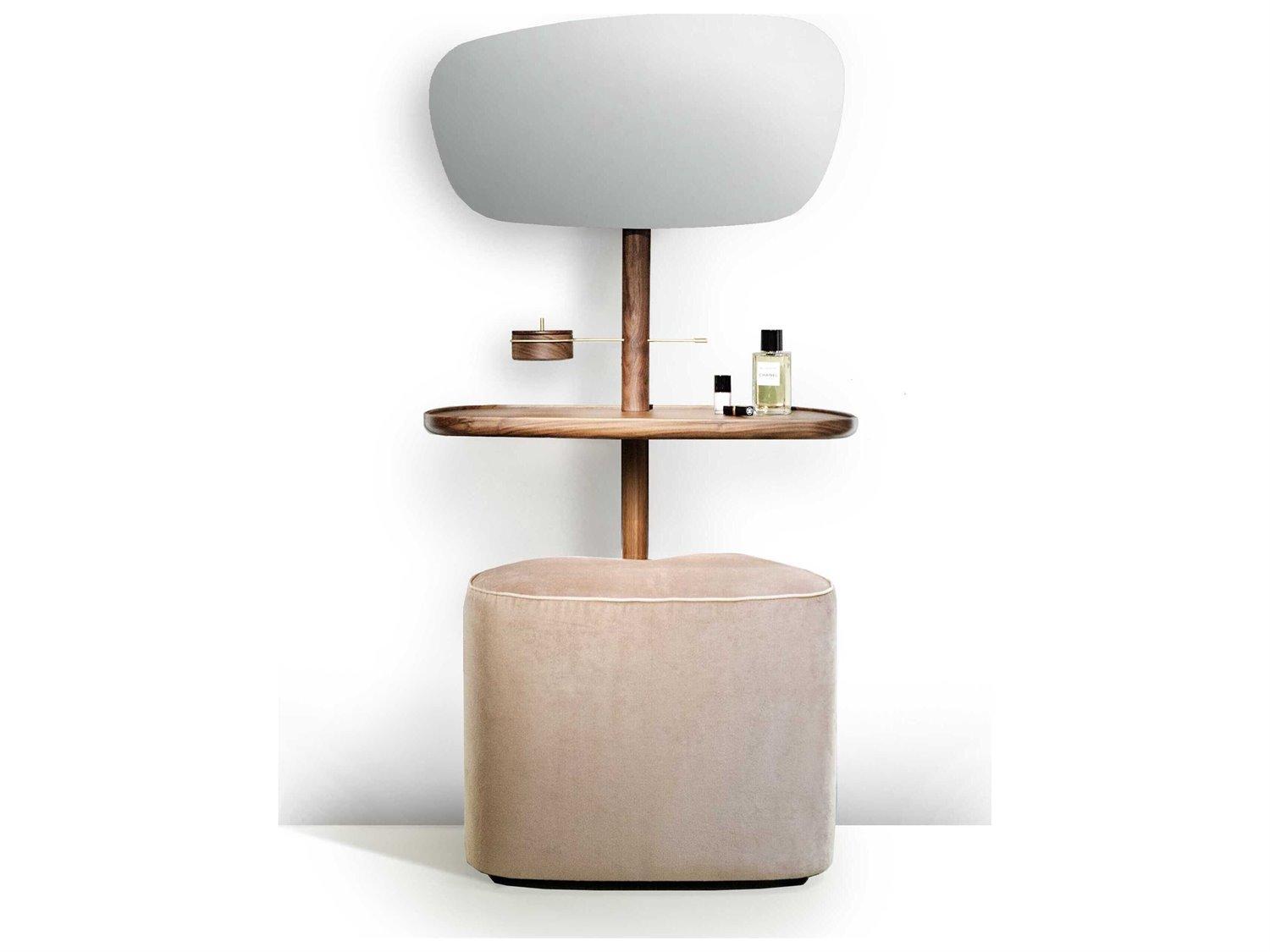 Nomon Tocador Walnut Wood Vanity Table