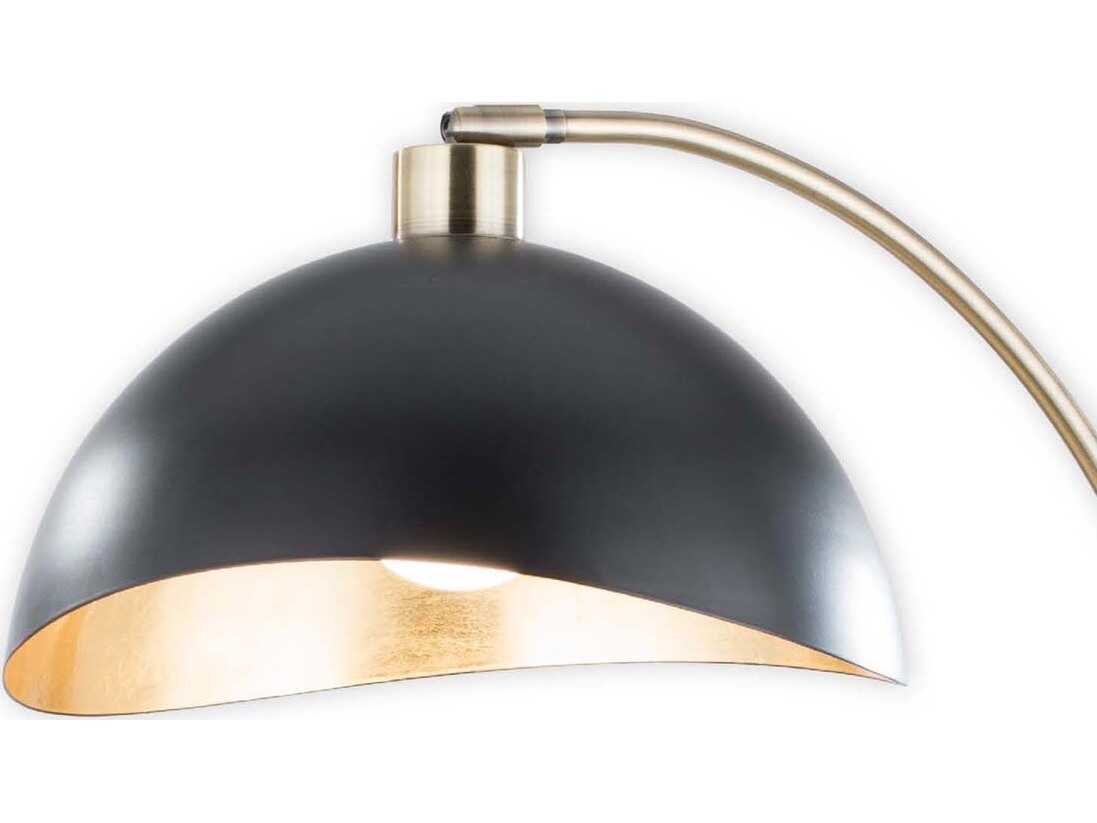 Nova Luna Bella Weathered Brass Steel Desk Lamp