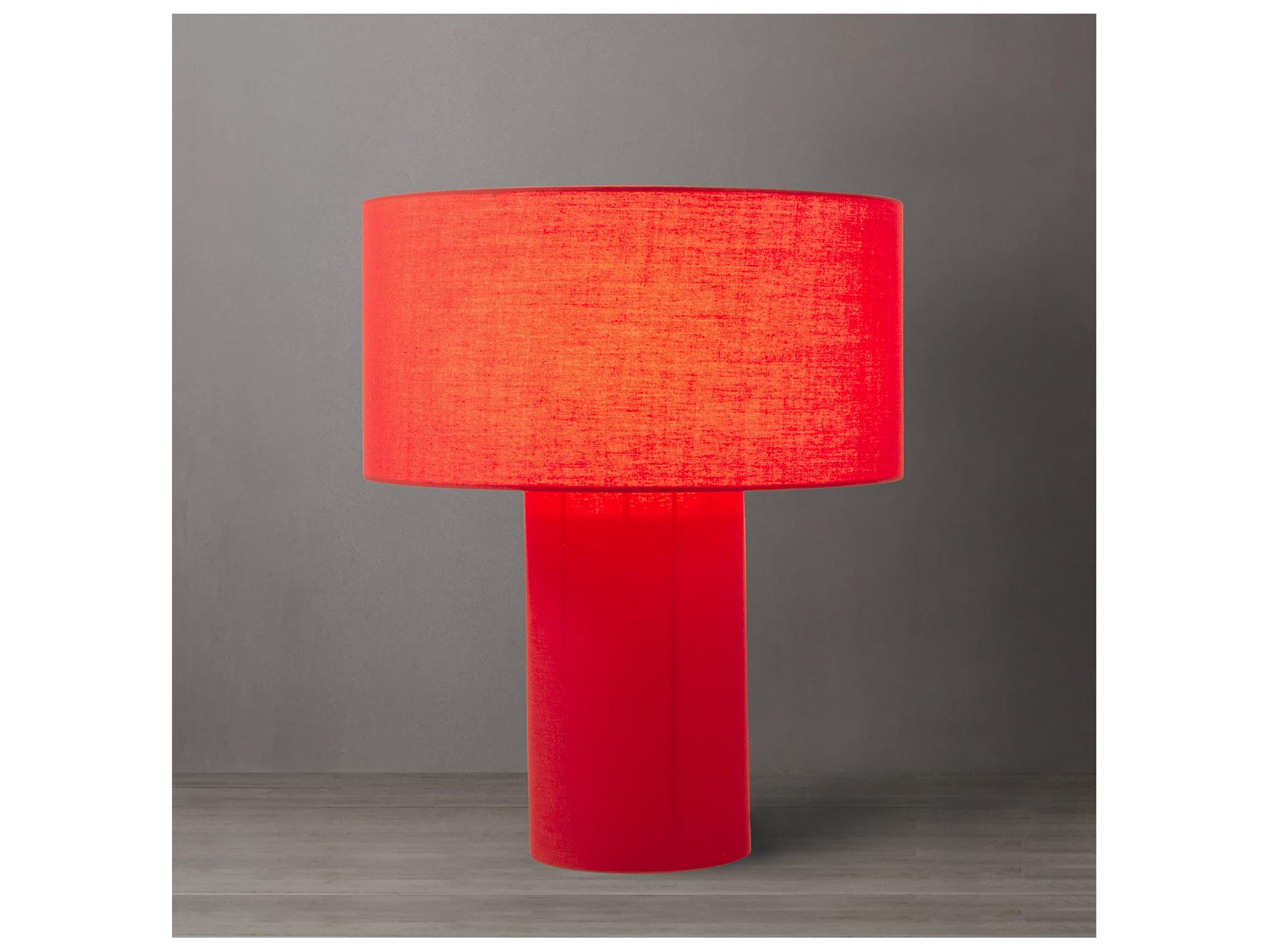 Nova Moonlight Red Table Lamp