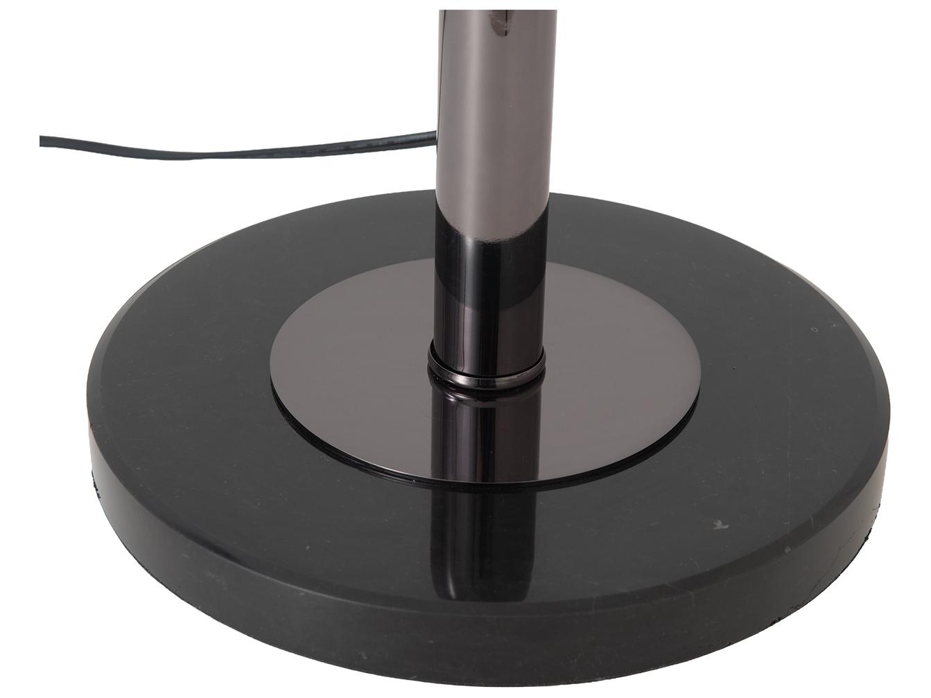 Nova Bloom Black Nickel Floor Lamp