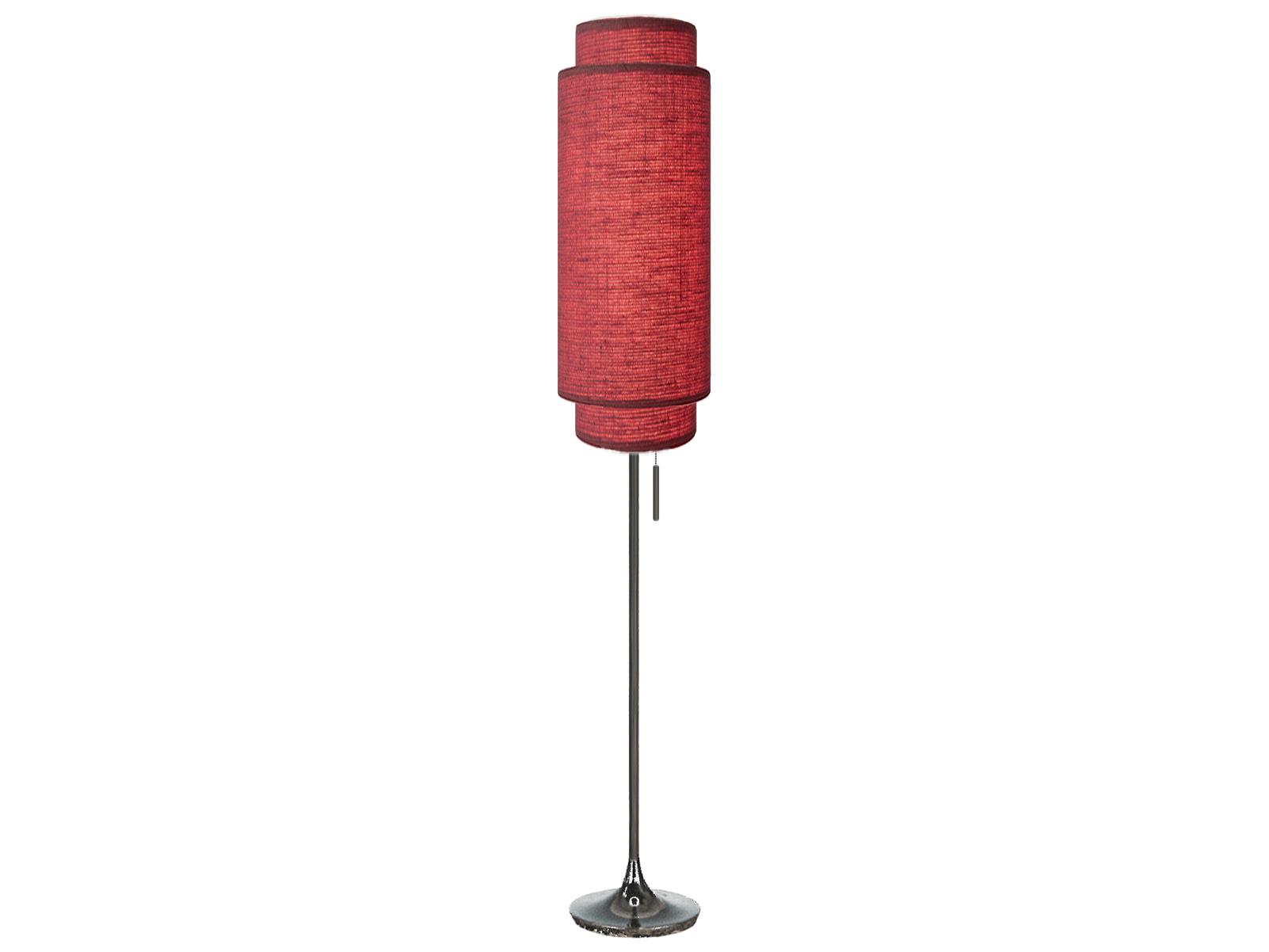 Nova Lollipop Black Nickel Floor Lamp