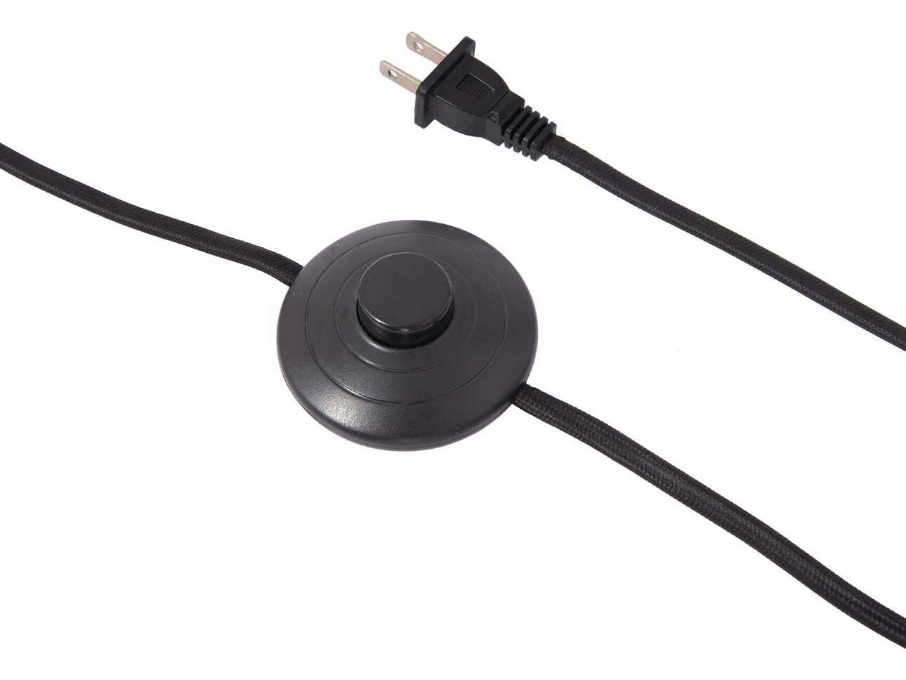 Nova Luna Bella Weathered Brass Black Steel Gold Floor Lamp