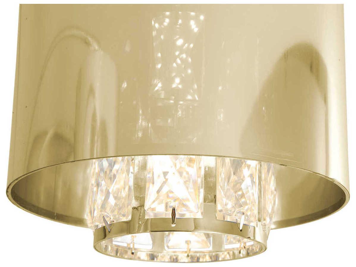 Nova Marilyn Weathered Brass Crystal Floor Lamp