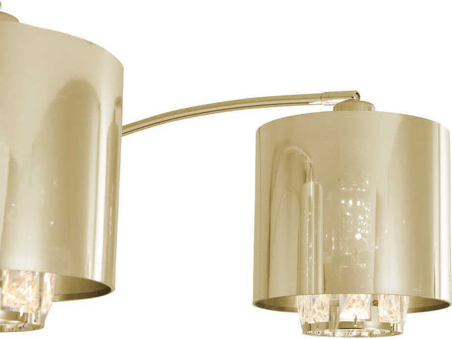 Nova Marilyn Weathered Brass Crystal Floor Lamp