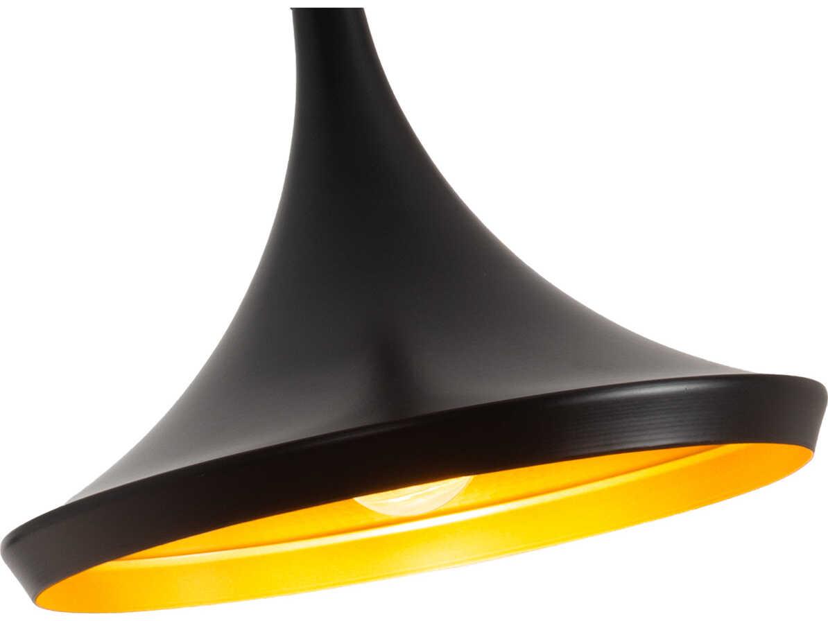 Nova Lodi 1-Light Matte Black Wall Sconce