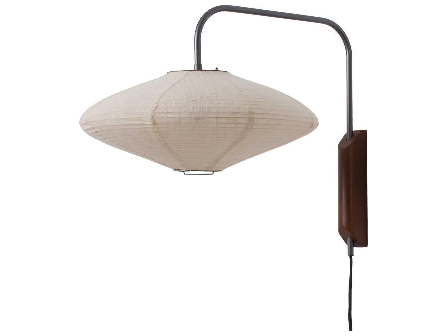 Nova Roswell 1-Light Matte Black Silver Wall Sconce