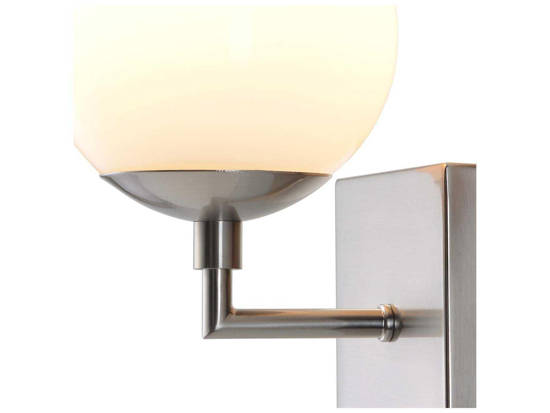 Nova 1-Light Satin Nickel Wall Sconce