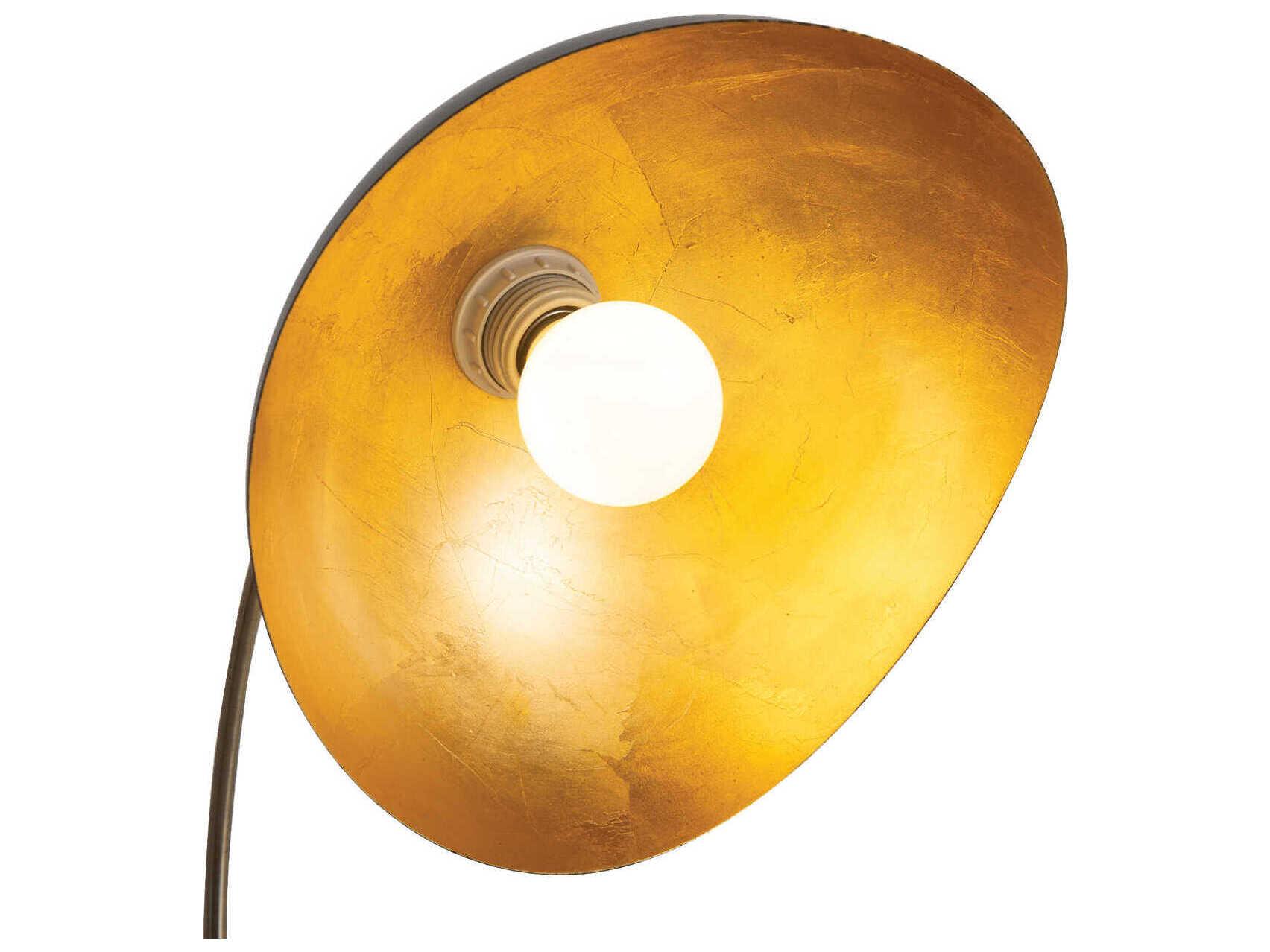 Nova Luna Bella 1-Light Black Weathered Brass Wall Sconce