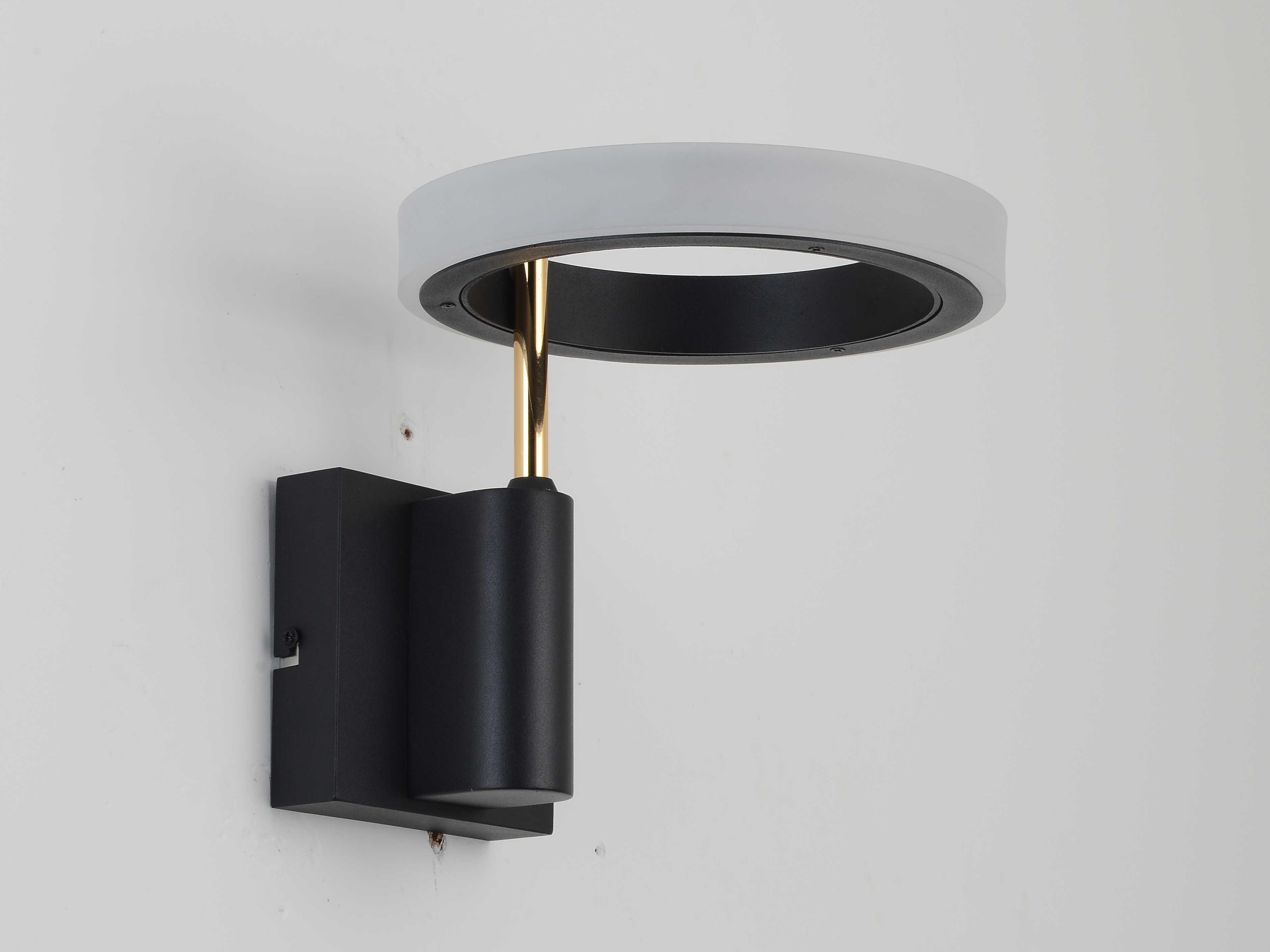 Nova Aerial 1-Light Antique Nickel Wall Sconce