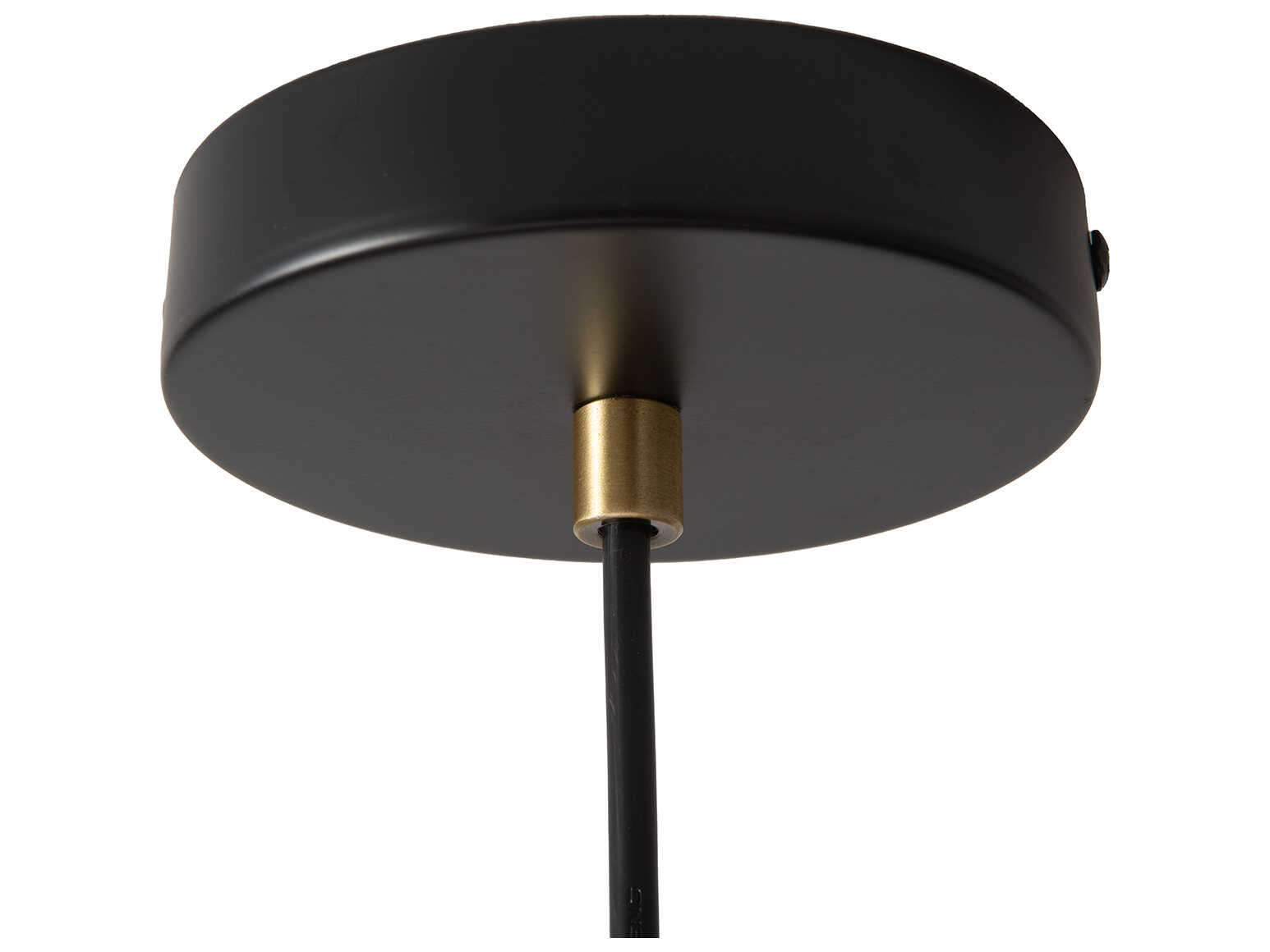 Nova Rancho Mirage 1-Light Matte Black Weathered Brass Pendant