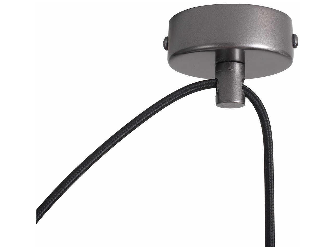 Nova Roswell 1-Light Matte Black Mini Pendant