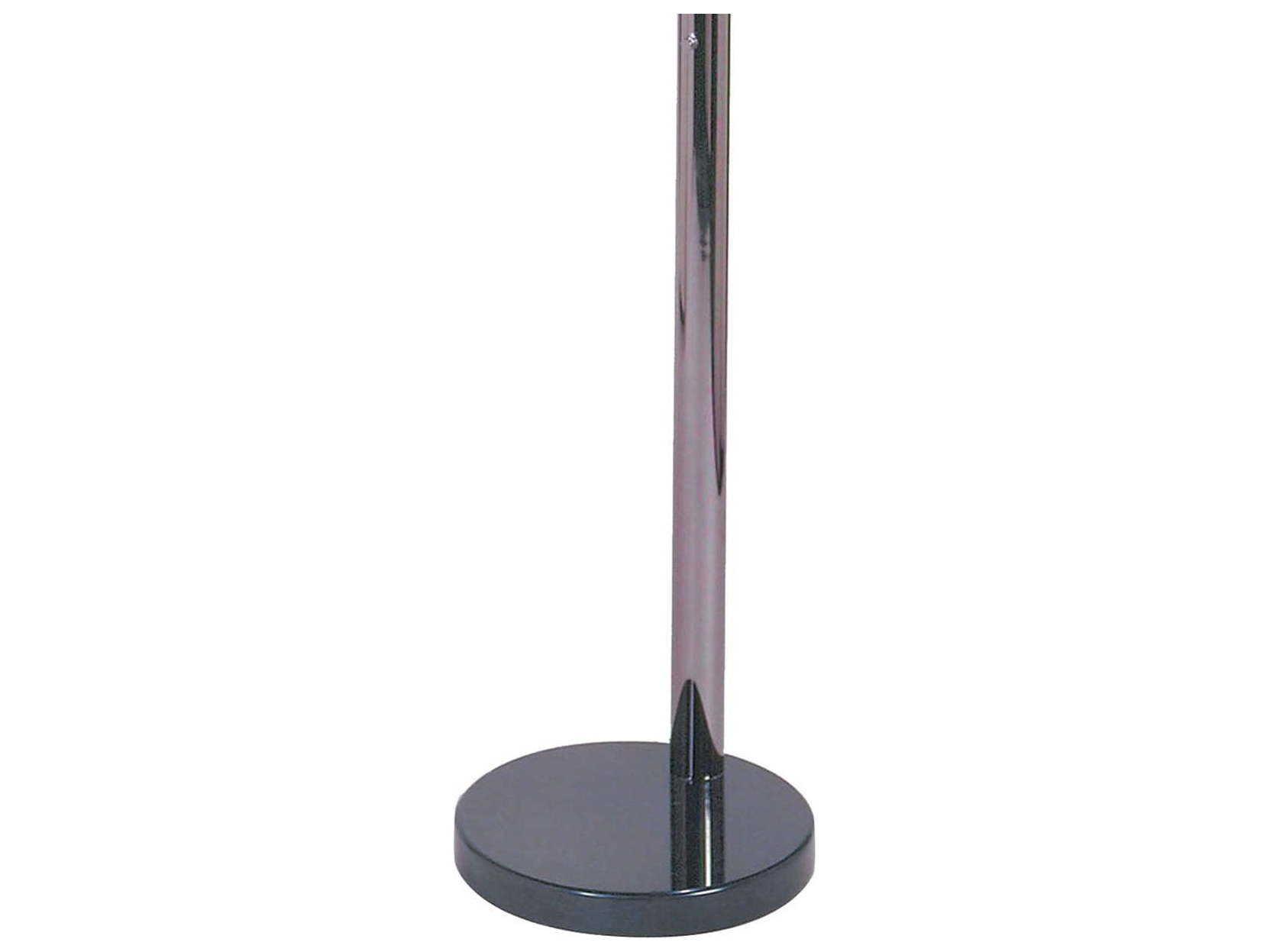 Nova Historical Re-issue Black Nickel Steel Floor Lamp