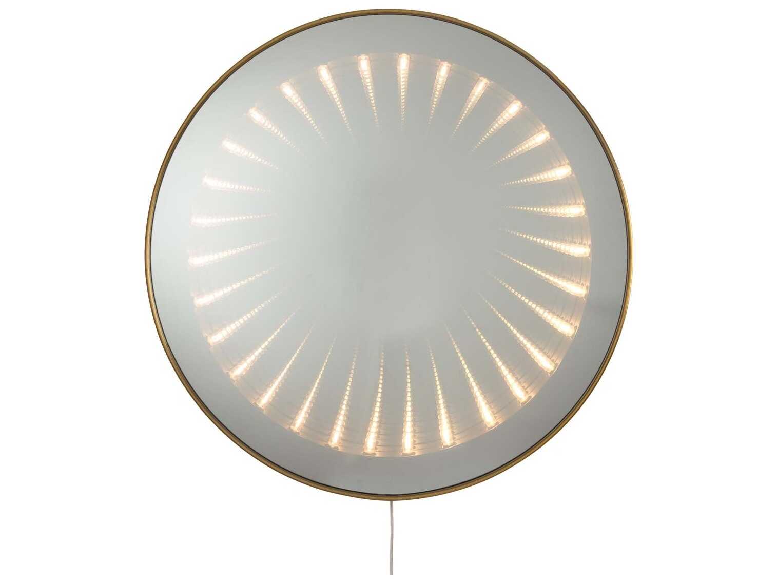 Nova Carnival Round Infinity Wall Mirror