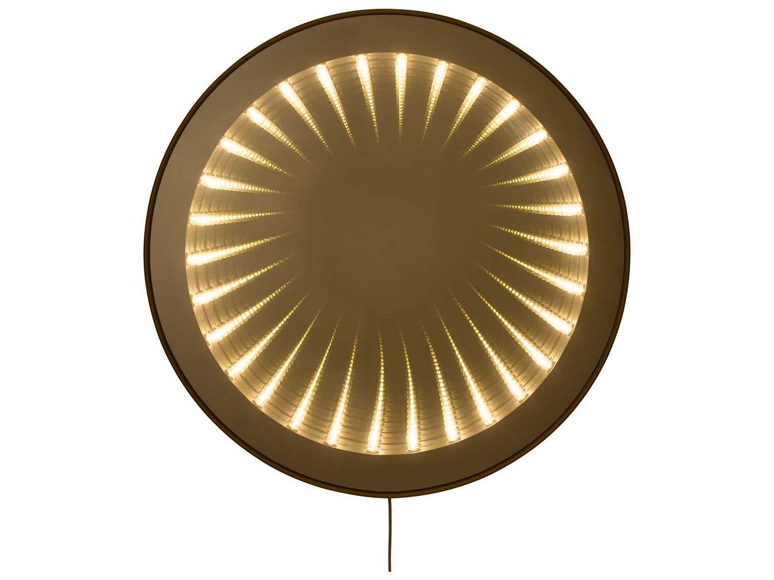 Nova Carnival Round Infinity Wall Mirror