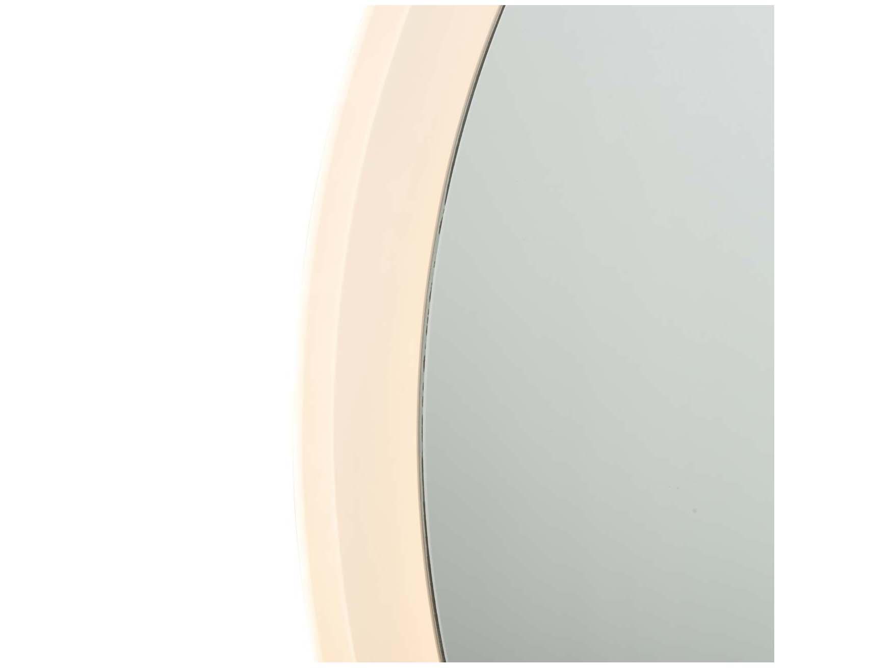 Nova Chrome Wall Mirror Round