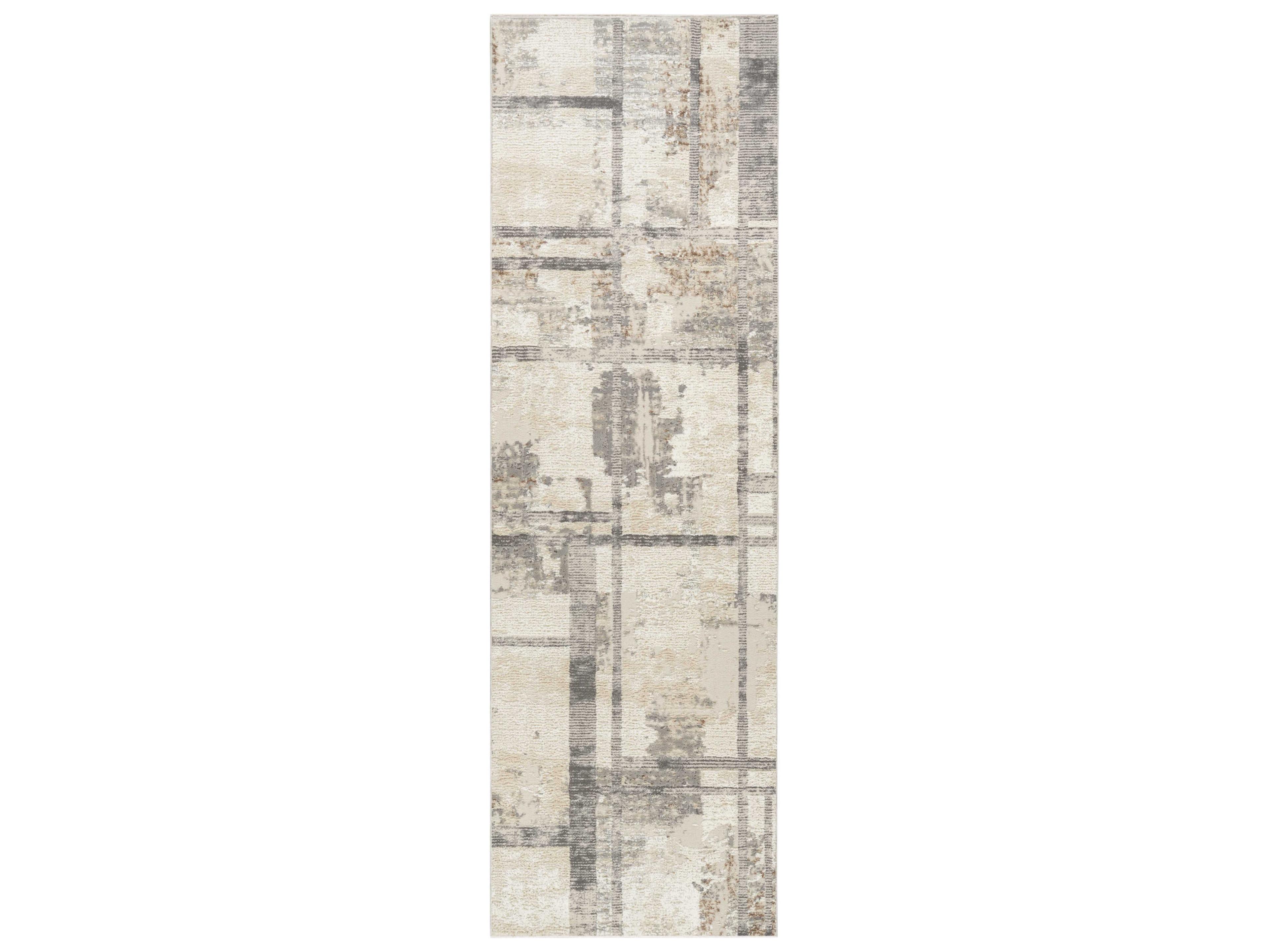 Nourison Sustainable Trends Abstract Runner Area Rug