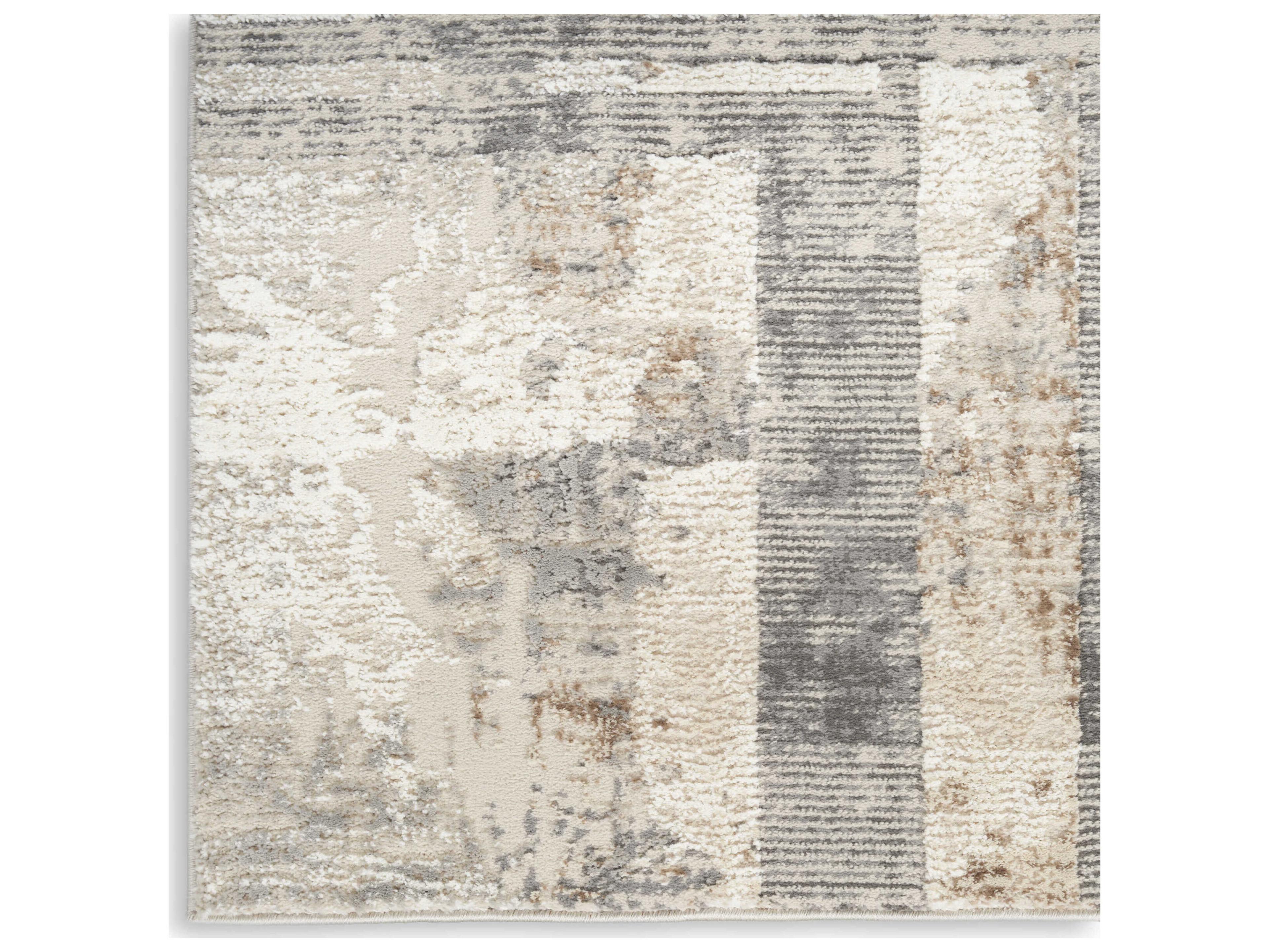 Nourison Sustainable Trends Abstract Runner Area Rug