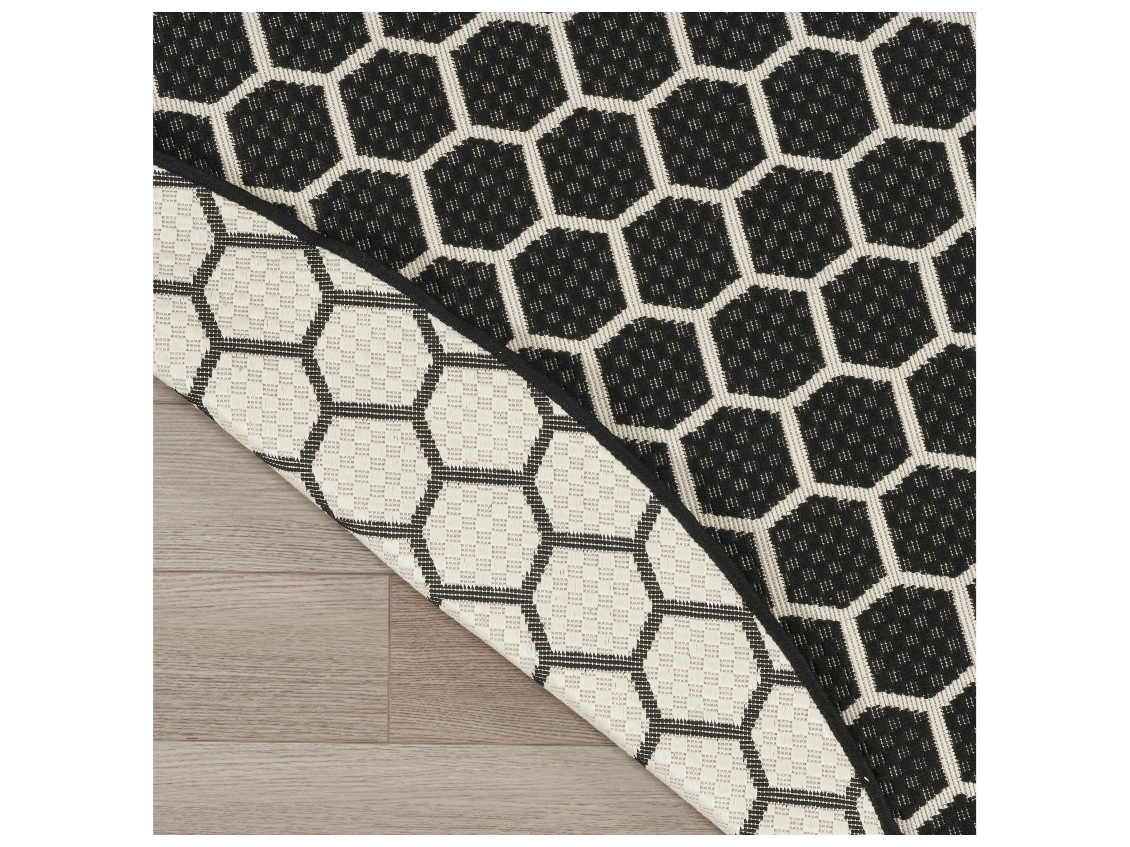 Nourison Twist Reversible Geometric Area Rug