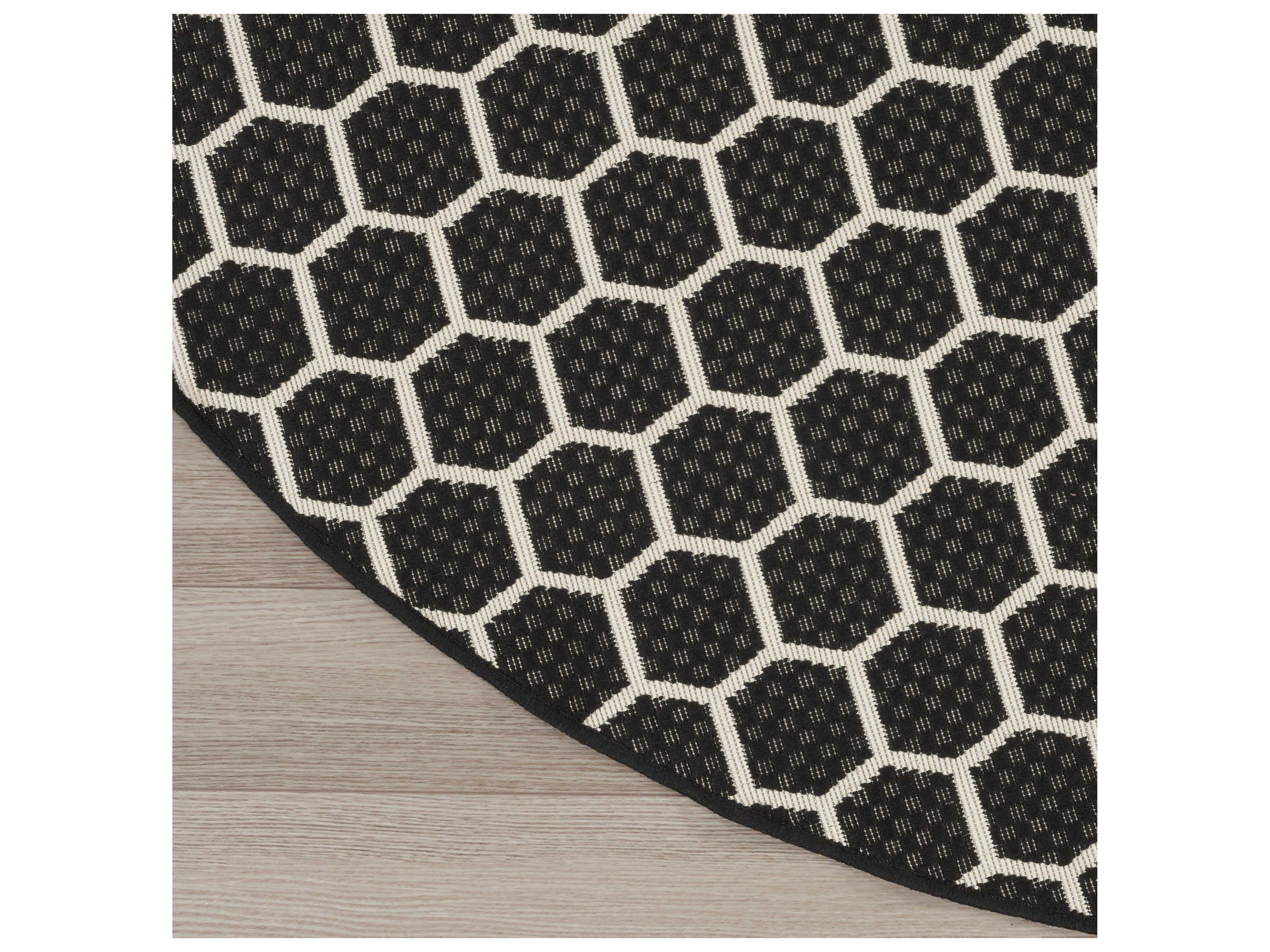 Nourison Twist Reversible Geometric Area Rug